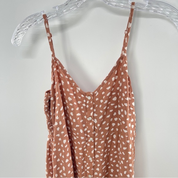 Aerie Spotted Button Tank Dress - Picture 9 of 10